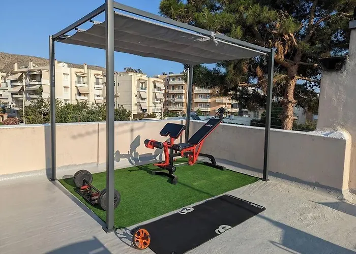 Sunny Terrace In Glyfada